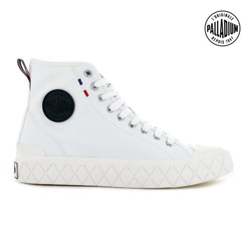 Pánské Tenisky Palladium Palla Ace Platene High Tops Bílé | CZ IWL-82U